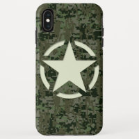 Star Stencil Digital Woodland