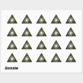 Star Stencil Digital Woodland Sticker (Vel)