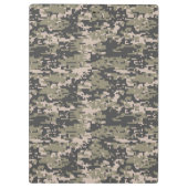 Star Stencil  digitale camo personaliseren Klembord (Achterkant)