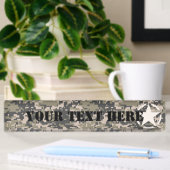 Star Stencil digitale camo personaliseren Naambordje