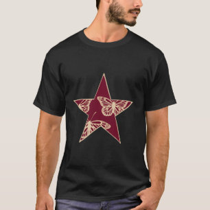 Star Stencil Graffiti Art Egirl Gothic Emo Grunge T-shirt