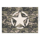 Star Stencil  Label Digital Khaki Style (Voorkant Horizontaal)