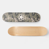 Star Stencil Label Digital Khaki Style Persoonlijk Skateboard (Horizontaal)