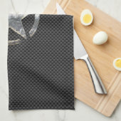 Star Stencil  Label Koolstofvezelstijl Theedoek (Quarter Fold)