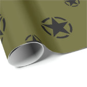 Star Stencil Pattern Cadeaupapier (Rol Hoek)