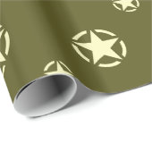 Star Stencil Pattern Cadeaupapier (Rol Hoek)