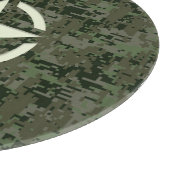 Star Stencil Symbool Digital Camouflage Snijplank (Hoek)