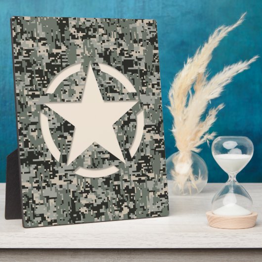 Star Stencil voor digitale camouflage Fotoplaat (Zijkant)