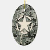 Star Stencil voor digitale camouflage Keramisch Ornament (Links)