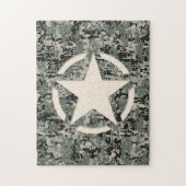 Star Stencil voor digitale camouflage Legpuzzel (Verticaal)