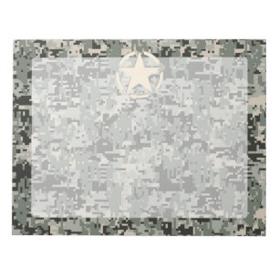 Star Stencil voor digitale camouflage Notitieblok