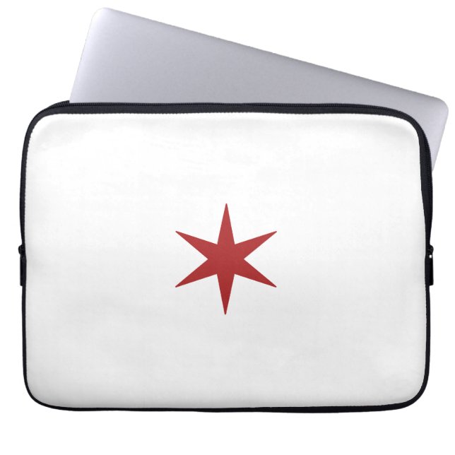 Star Stern pink Laptop Sleeve (Voorkant)