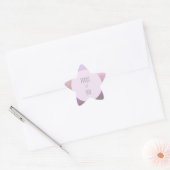 Star-Sticker "Proud of you" Ster Sticker (Envelop)