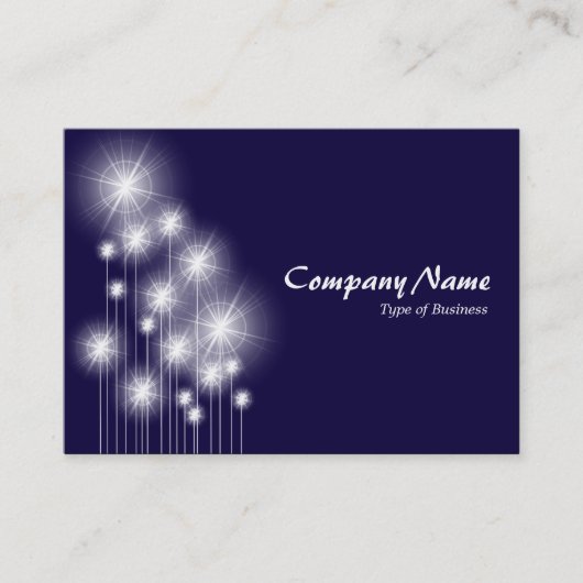 Star Strands - Deep Navy Visitekaartje (Voorkant)