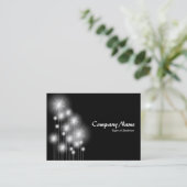 Star-strengen - zwart visitekaartje (Staand voorkant)