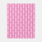Star Striped Fleece Deken (Voorkant)
