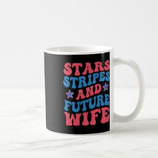 Star Stripes en toekomstige vrouw 4 juli Chelorett Koffiemok