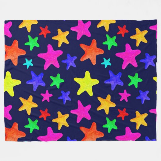 Star Struck 60x80 Fleece Deken (Voorkant (Horizontaal))