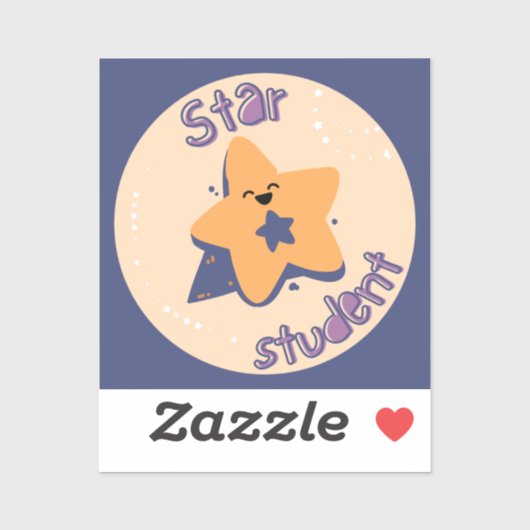Star Student Sticker (Vel)