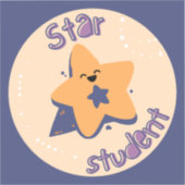Star Student Sticker (Voorkant)