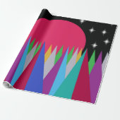 Star Sunset Cadeaupapier (Uitgerold)