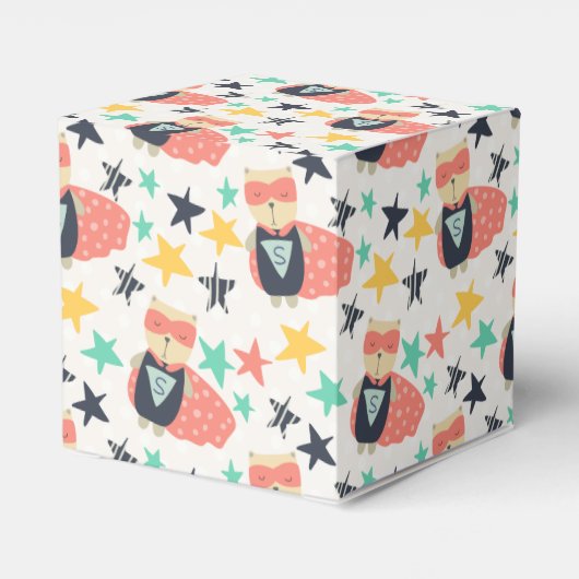 Star Super Hero Bedankdoosjes (Achterkant)