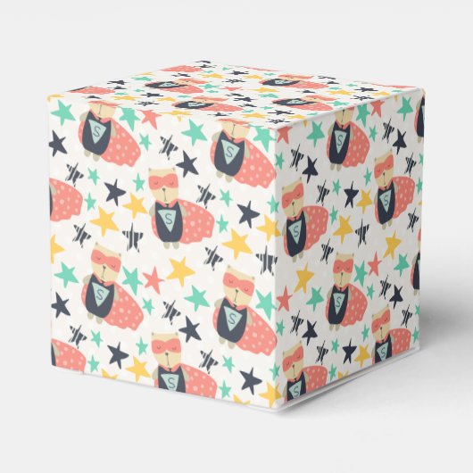 Star Super Hero Bedankdoosjes (Achterkant)