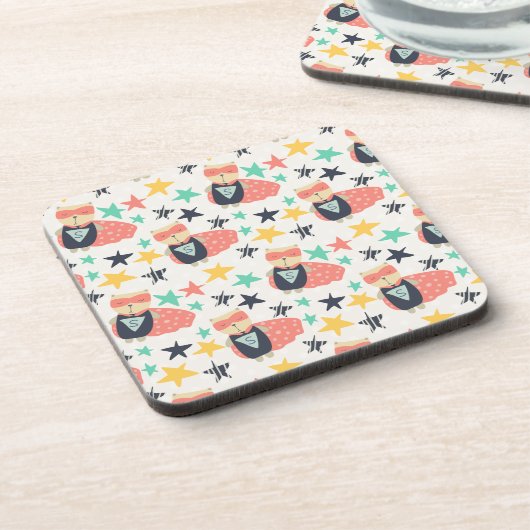Star Super Hero Drankjes Onderzetter (Linkerzijde)