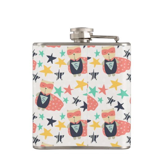 Star Super Hero Heupfles (Achterkant)