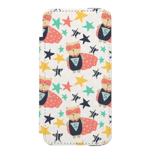 Star Super Hero Incipio iPhone Portemonnee Hoesje (Voorkant Agenda)