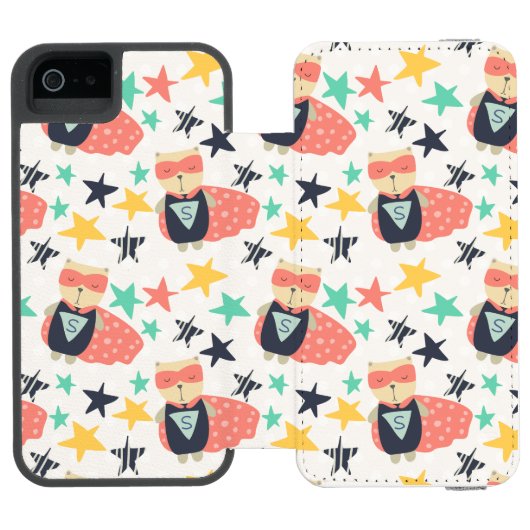 Star Super Hero Incipio iPhone Portemonnee Hoesje (Agenda Open)