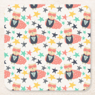 Star Super Hero Kartonnen Onderzetters