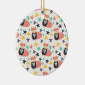 Star Super Hero Keramisch Ornament (Rechts)