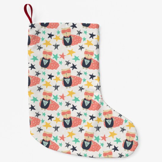 Star Super Hero Kleine Kerstsok (Voorkant)