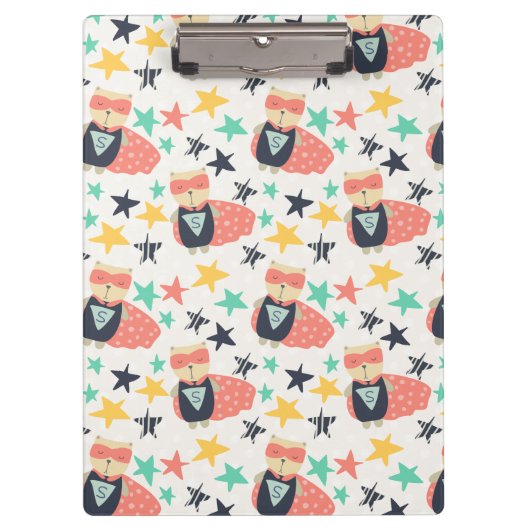 Star Super Hero Klembord (Voorkant)
