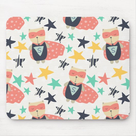 Star Super Hero Muismat (Voorkant)