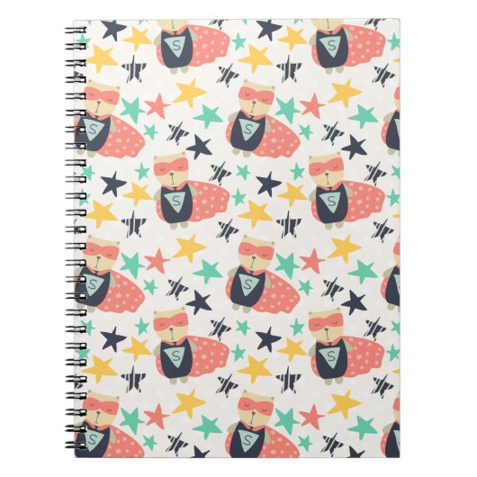Star Super Hero Notitieboek (Voorkant)