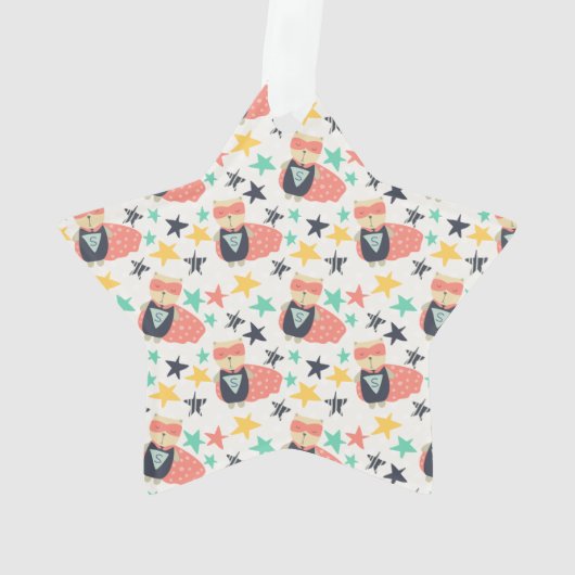 Star Super Hero Ornament (achterkant)