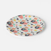 Star Super Hero Papieren Bordje (Gekanteld)