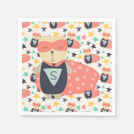 Star Super Hero Servet (Voorkant)