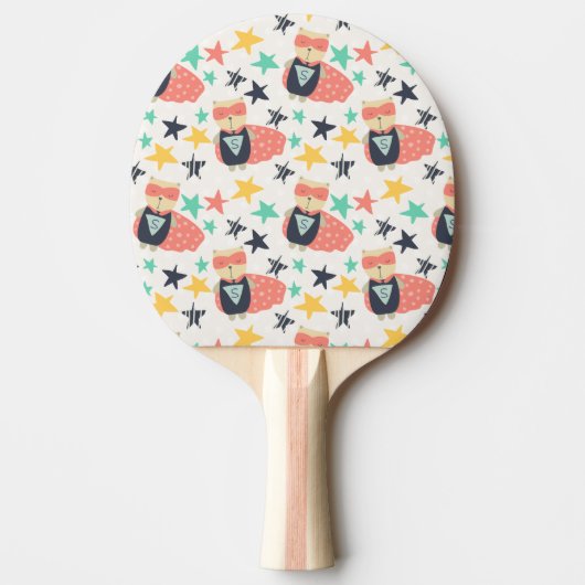 Star Super Hero Tafeltennisbatje (Voorkant)