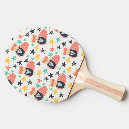 Star Super Hero Tafeltennisbatje (Zijkant)