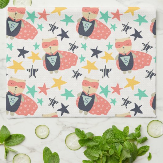 Star Super Hero Theedoek (Gevouwen)