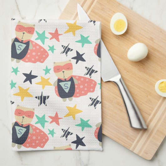 Star Super Hero Theedoek (Quarter Fold)