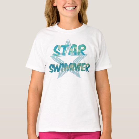 Star Swimmer T-shirt (Voorkant)
