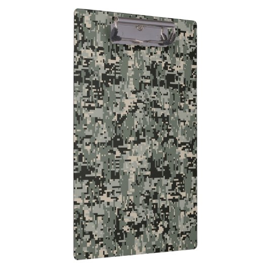 Star Symbol Pixel Digital Camouflage Klembord (Rechts)