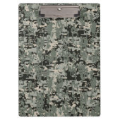 Star Symbol Pixel Digital Camouflage Klembord (Voorkant)