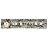 Star Symbol Pixel Digital Camouflage Naambordje (Voorkant)