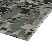 Star Symbol Pixel Digital Camouflage Snijplank (Hoek)