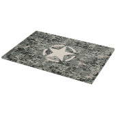 Star Symbol Pixel Digital Camouflage Snijplank (Hoek)